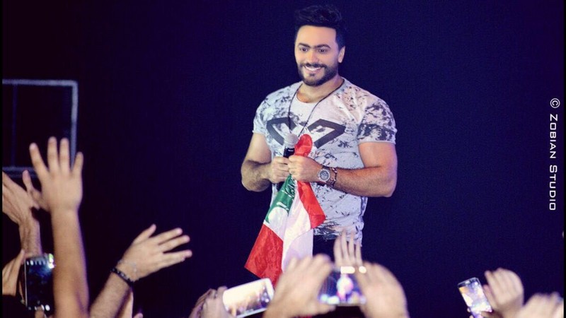Tamer Hosny at Beirut Holidays